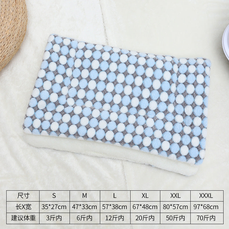 Universal Pet Bed Mat for Cats and Dogs - Thick Blanket