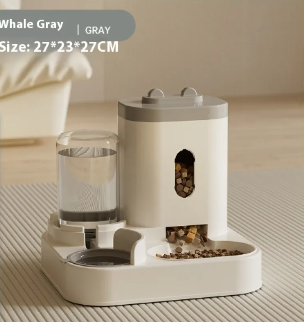 Automatic Pet Feeder and Water Dispenser Bowl – For Cats and Dogs