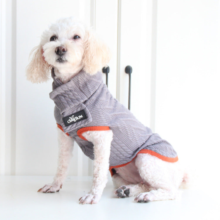 Vintage Twist Pet Sweater for Dogs