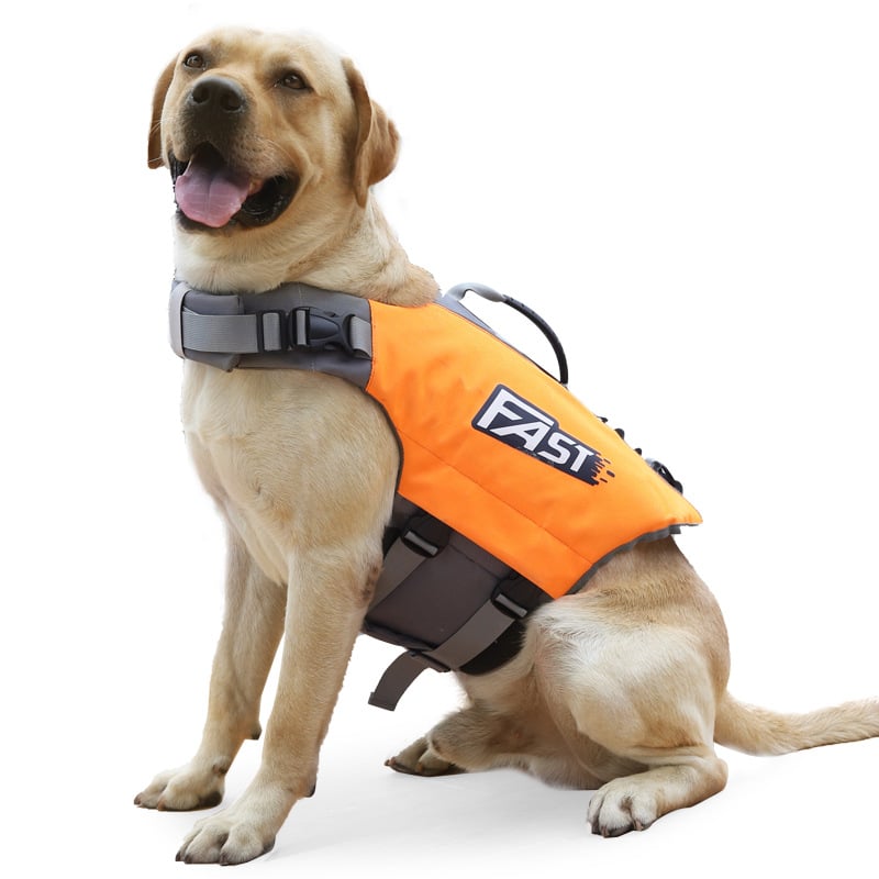 Reflective Printed Dog Life Jacket for Swimming