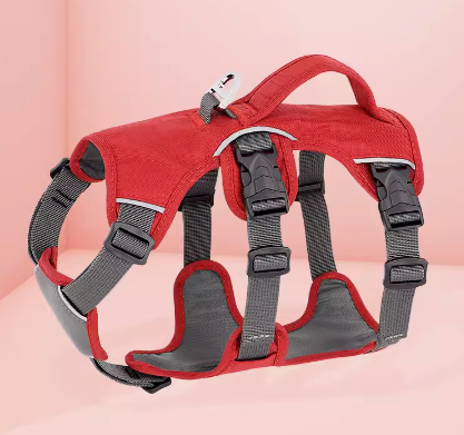 Escape Proof Reflective Dog Harness (Adjustable, One Piece)